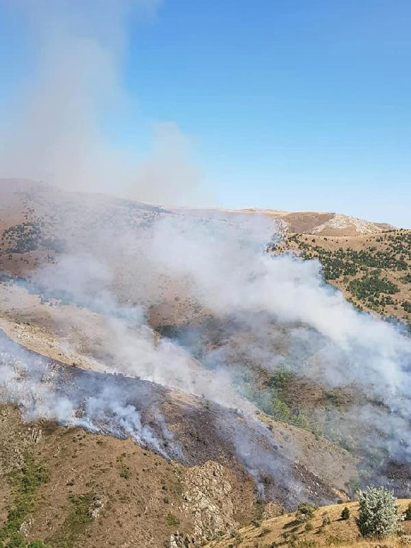 Elmadağ’daki Orman Yangını, 6 Saatte Söndürüldü