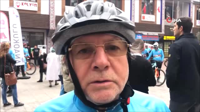 5 Günde 400 Kilometre Pedal Çevirip Ankara’ya Çıkarma Yaptılar