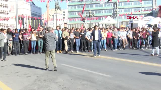 Ankara’da Tgb’nin Cumhuriyet Yürüyüşü