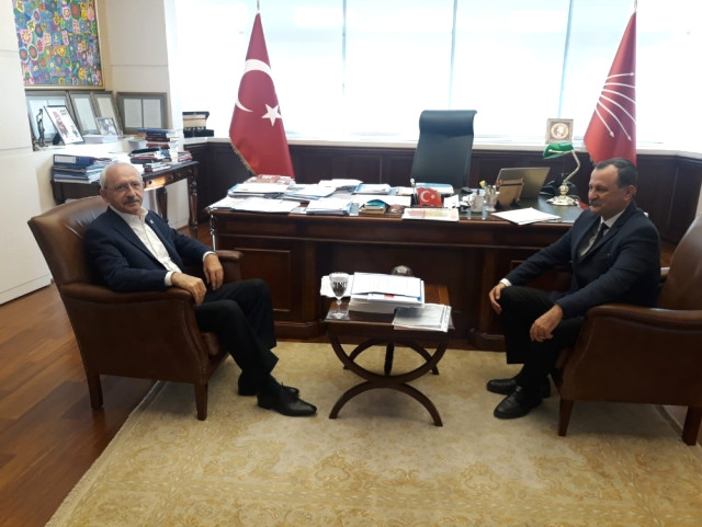 CHP’li Balaban Ankara’da Kılıçdaroğlu ile Görüştü