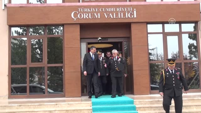 Jandarma Genel Komutanı Orgeneral Çetin, Vali Çiftçi’yi Ziyaret Etti