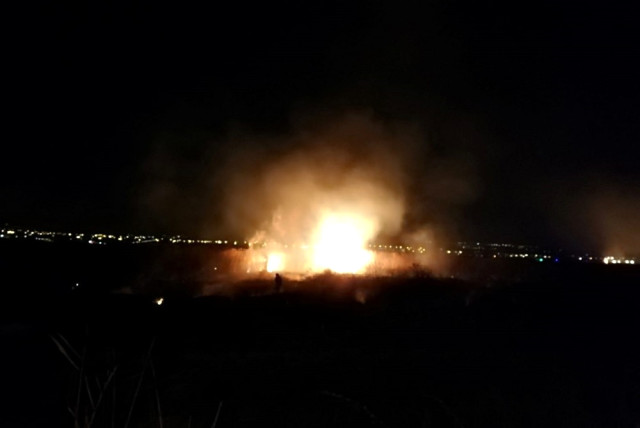 Mogan Gölü’nde Sazlık Yangını