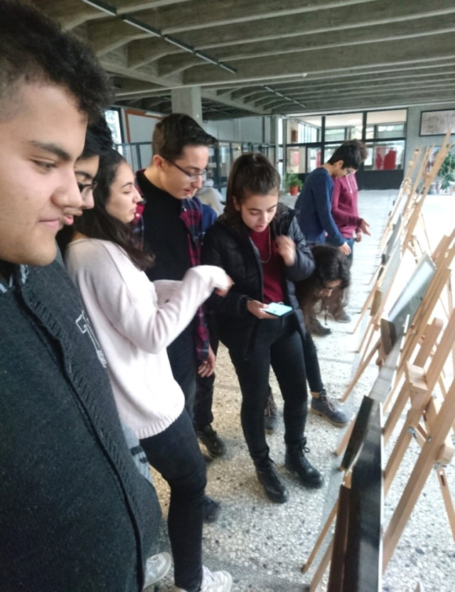 Ankara Fen Lisesi’nde Ankara Sergisi