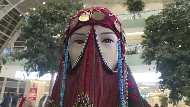 Ankara’da Geleneksel Filistin Elbiseleri Sergisi