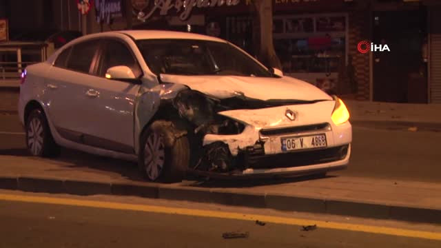 Başkent’te Trafik Kazası: 2 Yaralı