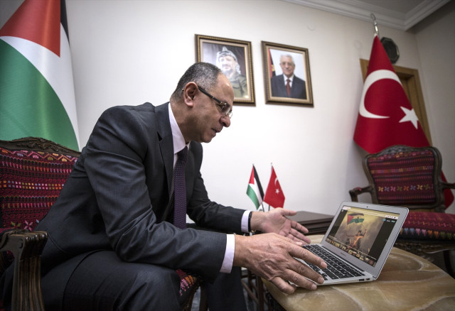 Filistin Büyükelçisi Aa’nın ‘Yılın Fotoğrafları’ Oylamasına Katıldı
