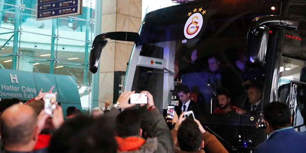 Galatasaray Kafilesi Ankara’da