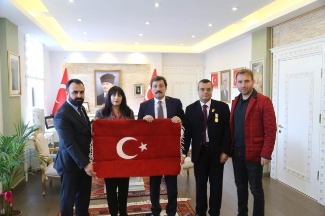 Türkiye Gaziler ve Şehit Aileleri Vakfı Genel Başkanı Aylar Çanakkale’de