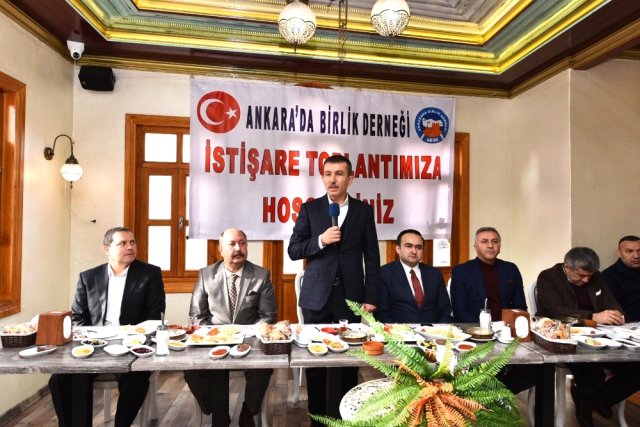 Ankara’ da Birlik Derneğinden Cumhur İttifakı’na Destek