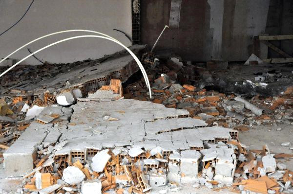 Ankara’da İnşaatta Duvar Yıkıldı: 1 Yaralı