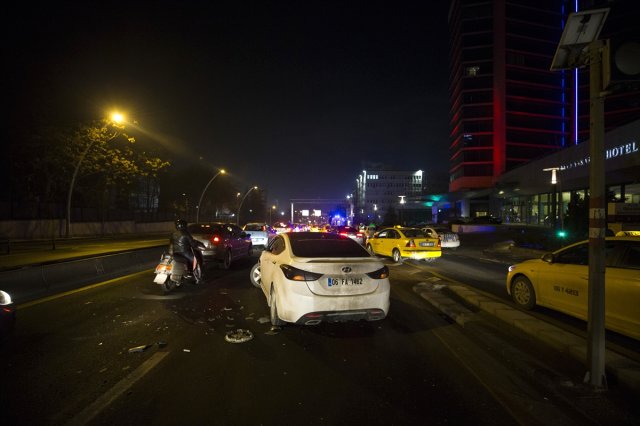 Başkentte Zincirleme Trafik Kazası: 1 Yaralı