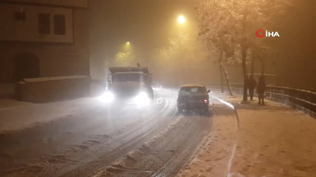 Karabük’te Kar Yağışı Hayatı Olumsuz Etkiledi