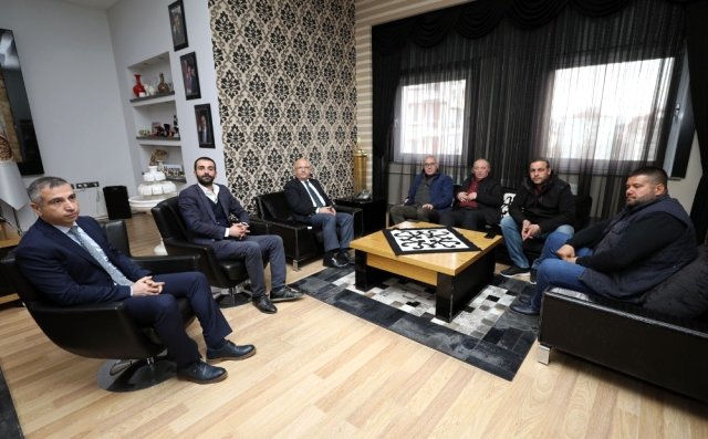 Alevi Kültür Dernekleri Genel Başkanı Doğan Demir Başkan Çoban’ı Ziyaret Etti