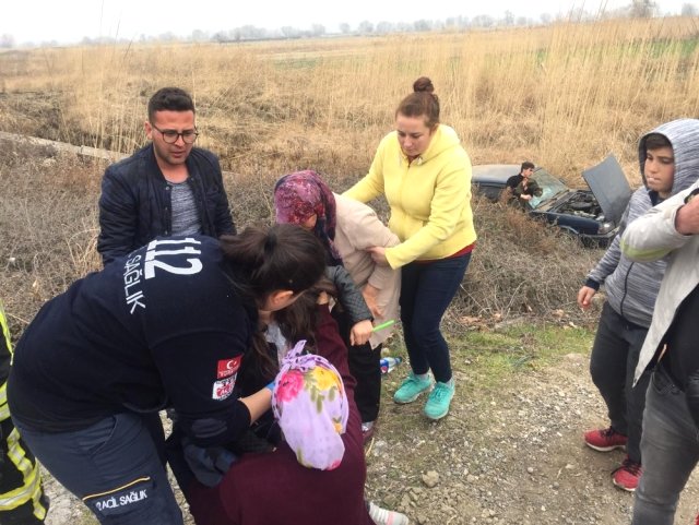 Denizli’de Trafik Kazası: 3 Yaralı