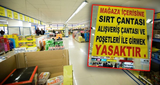 Vatandaştan ‘Dışarıdan Poşet Getirme Yasağı’na Büyük Tepki