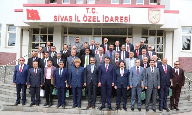 Sivas’ta İl Genel Meclis Üyelerine Veda Programı