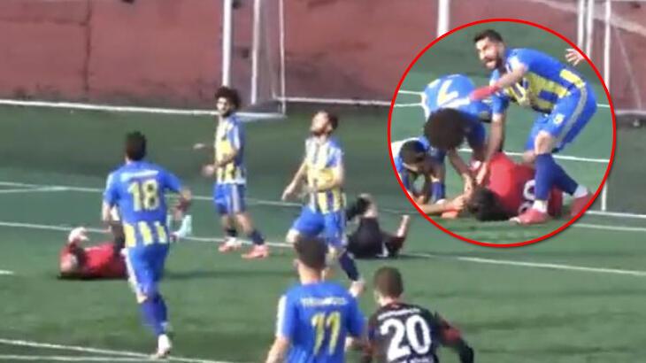 Çaycumaspor’un kalecisi Demirdelen’in maçta yaşadığı kazada kafatası çatladı