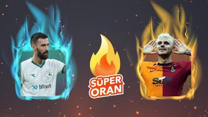 Giresunspor-Galatasaray maçı Tek Maç, Süper Oran ve Canlı Bahis seçenekleriyle Misli.com’da