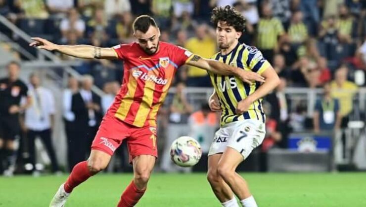 Fenerbahçe-Kayserispor! Olası 11’ler