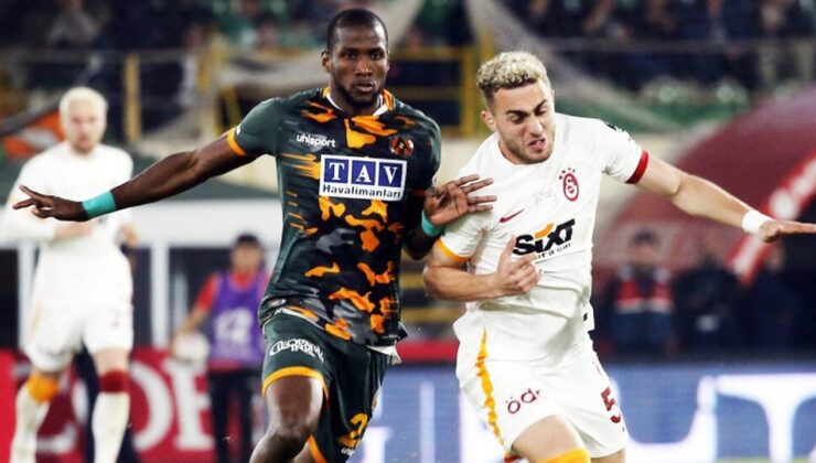 Galatasaray ile Alanyaspor 15. randevuda