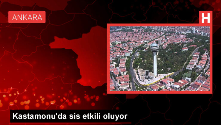 Ilgaz Dağı’nda Ağır Sis Ulaşımı Olumsuz Etkiliyor