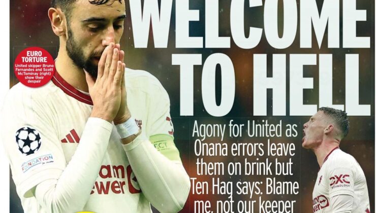 İngiliz basını: Manchester cehennemde çöktü!