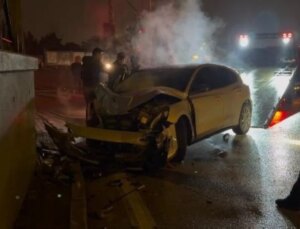 TÜGVA Ortaokul Koordinatörü Kaza Geçirdi