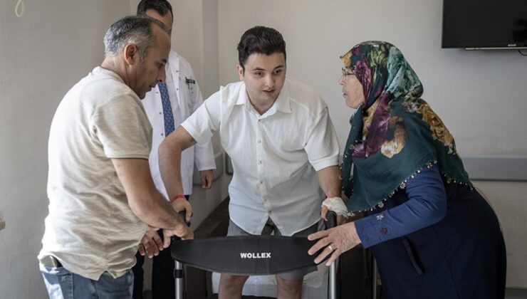 Beynini besleyip komadan çıkardılar! Yürümeye başladı