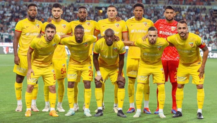 Kayserispor, puanla tanıştı