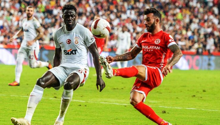 Antalyaspor – Galatasaray! Birinci 11’ler