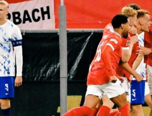 Haaland’da büyük şok! Norveç’e gol olup yağdılar