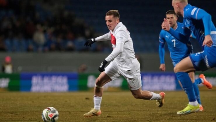 Kerem Aktürkoğlu, Ulusal Ekipte da fırtına gibi! Dünya yıldızlarını solladı