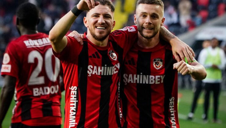 Gaziantep FK meskeninde Başakşehir’i devirdi!