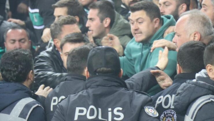 Sakaryaspor – Kocaelispor maçında ortalık karıştı!