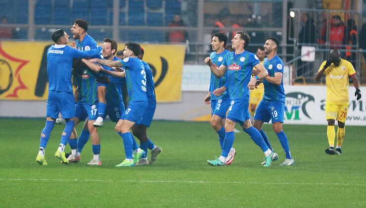 Çaykur Rizespor seriye bağladı!