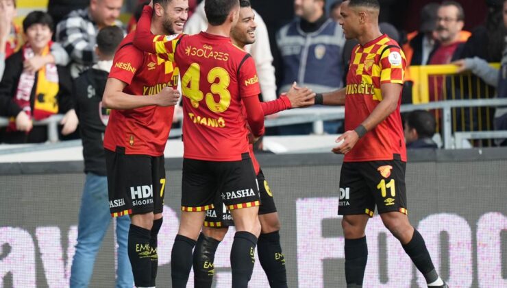 Göztepe meskeninde 3 puanı 3 golle aldı