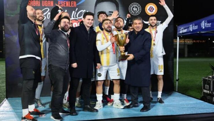 Sabri Ugan Sokak Ligi’nde şampiyon yeniden Esenler Şatto