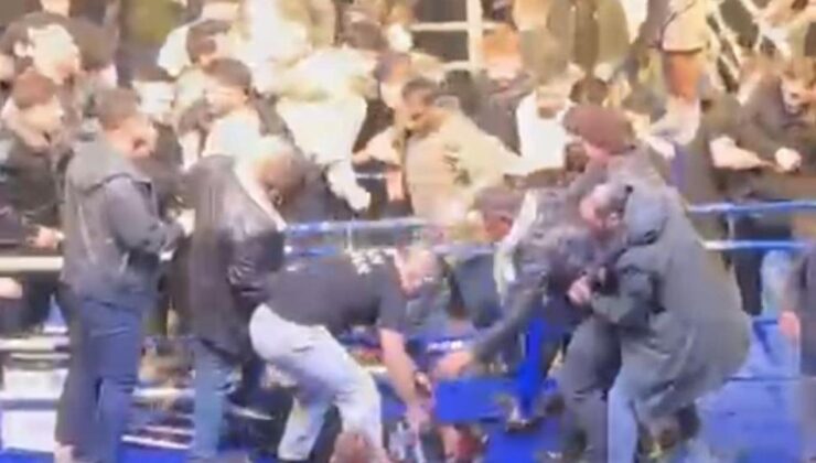 Boks maçı hengameye döndü! Türk ve Rus dövüşçü birbirine girdi