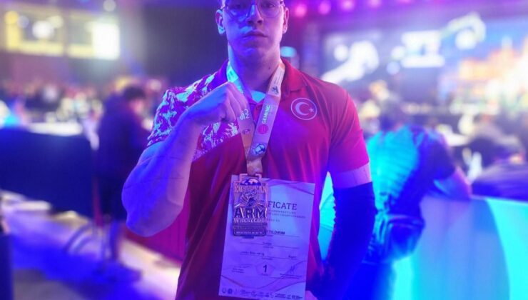 Avrupa’yı dize getiren Türk sporcu! Tüm rakiplerini yenerek şampiyon oldu