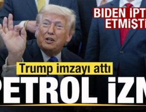 Biden iptal etmişti! Trump’tan petrol imzası