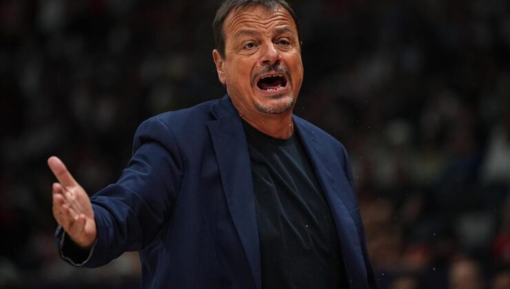 Ergin Ataman kendisine sorulan soru sonrası apar topar toplantıyı bitirdi!