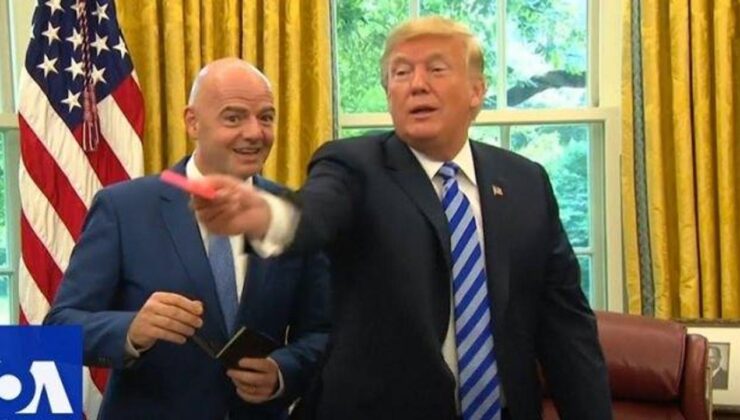 Donald Trump Gianni Infantino’ya sahip çıktı!