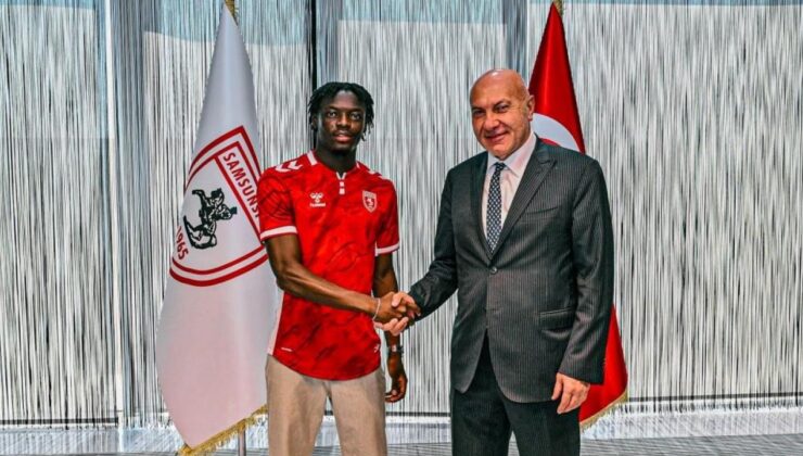 Samsunspor’dan geleceğe yatırım! 5 yıllık yeni imza heyecan kattı