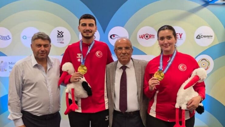 Ulusal sportmenler tarih yazdı! Şimal Yılmaz ve Fahrettincan Er Avrupa Şampiyonu